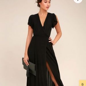 Lulus black dress NWOT